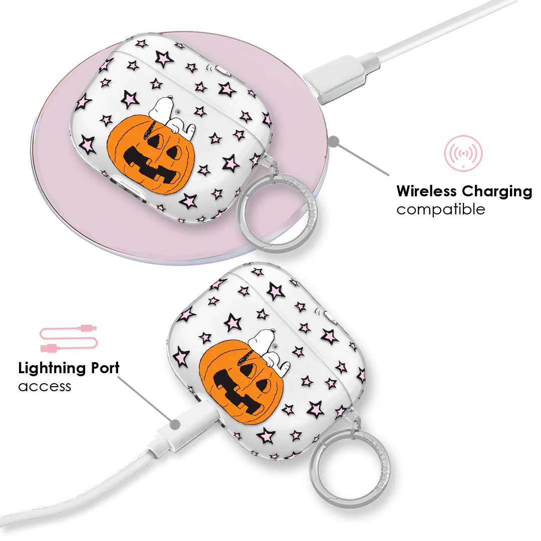 Snoopy Pumpkin AirPod Case - Image 14
