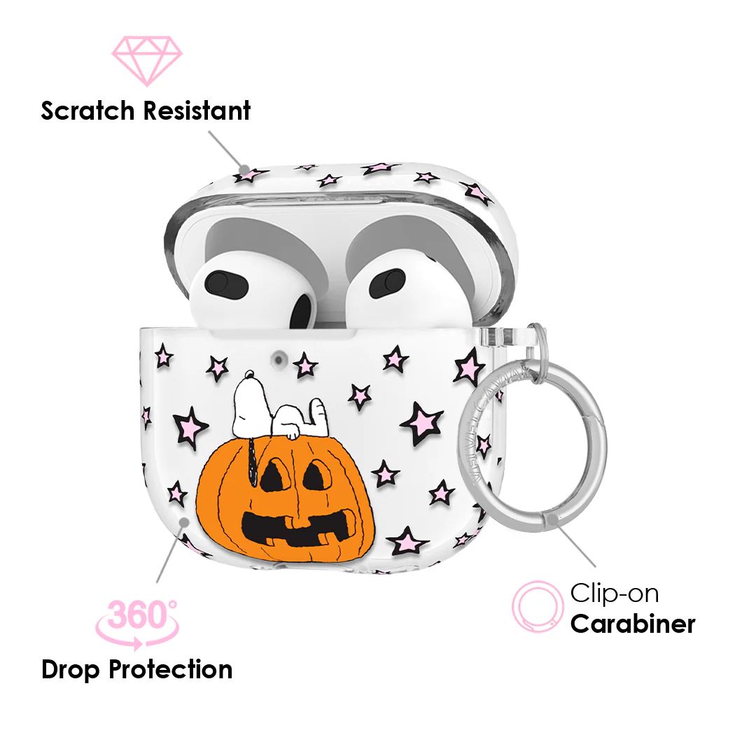 Snoopy Pumpkin AirPod Case - Image 18
