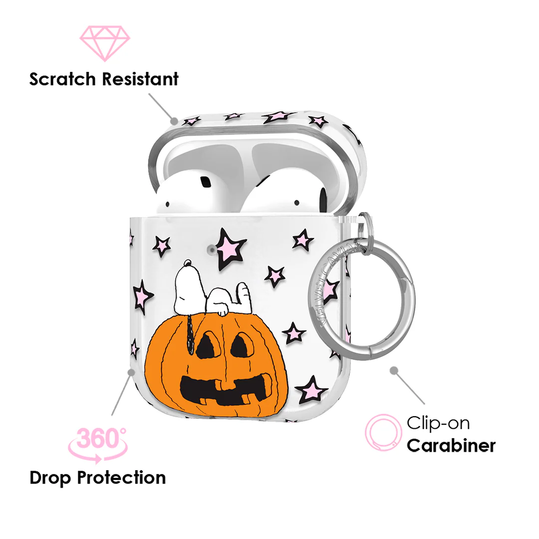 Snoopy Pumpkin AirPod Case - Image 3