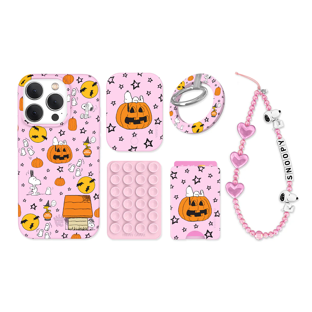 Snoopy Pink Pumpkins iPhone Bundle Set - Image 11