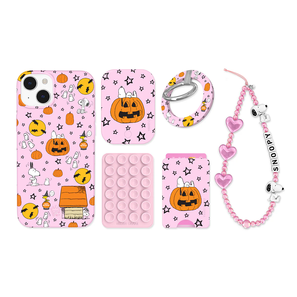 Snoopy Pink Pumpkins iPhone Bundle Set - Image 19