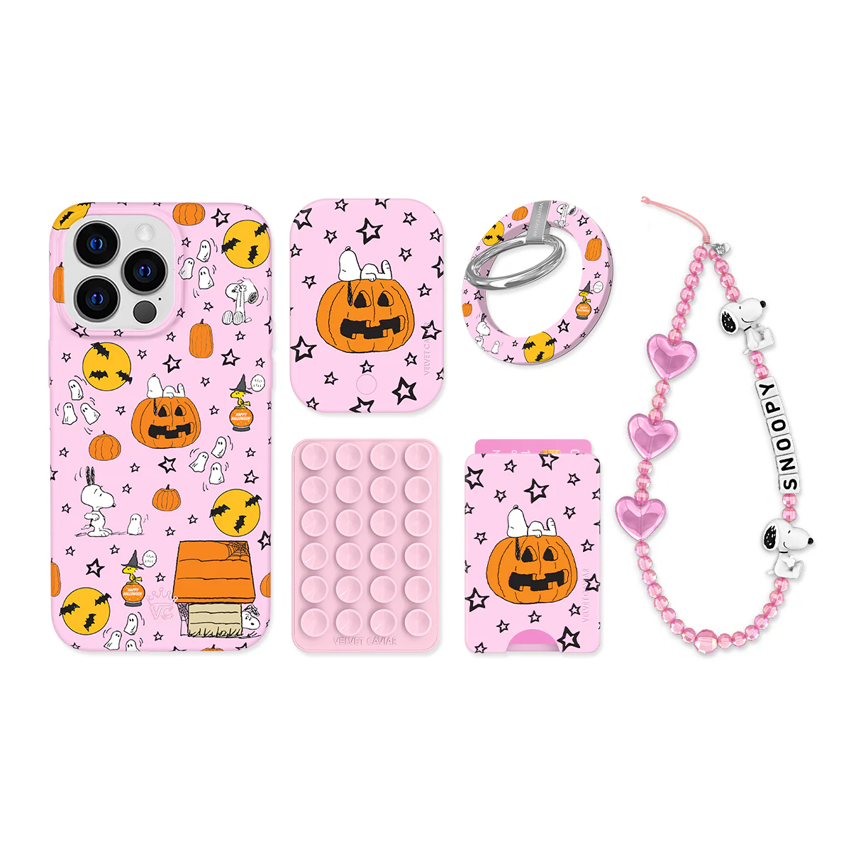 Snoopy Pink Pumpkins iPhone Bundle Set - Image 20