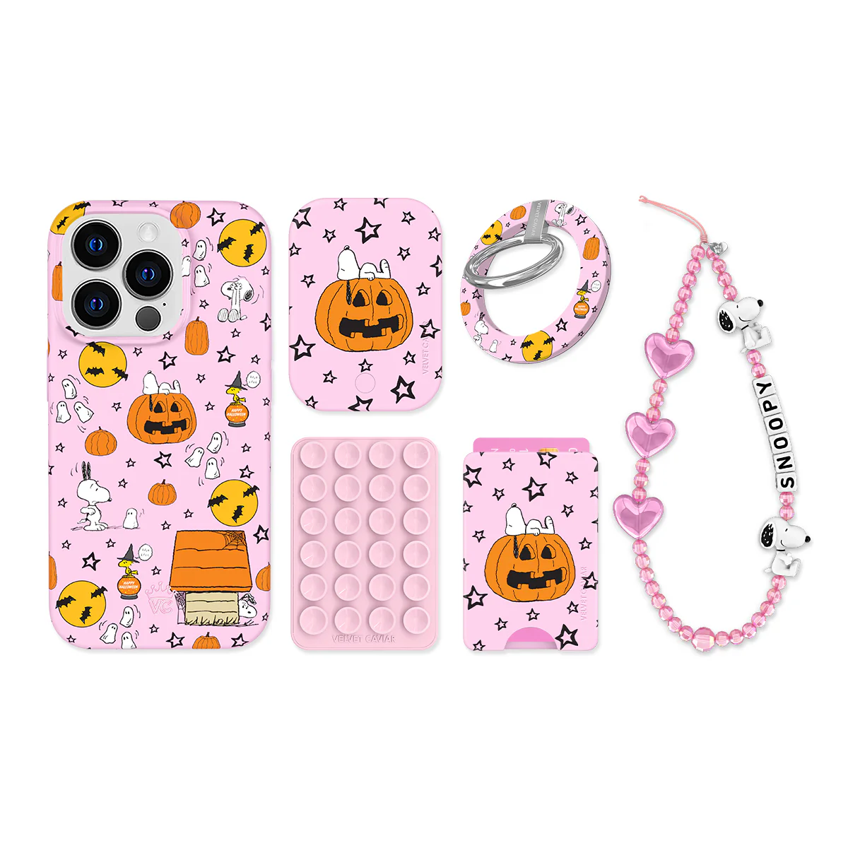 Snoopy Pink Pumpkins iPhone Bundle Set - Image 21
