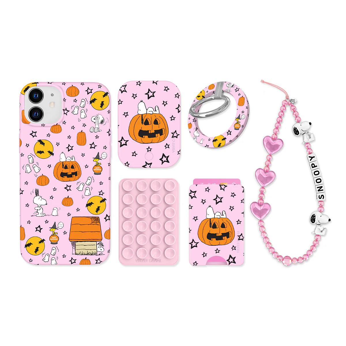 Snoopy Pink Pumpkins iPhone Bundle Set - Image 22