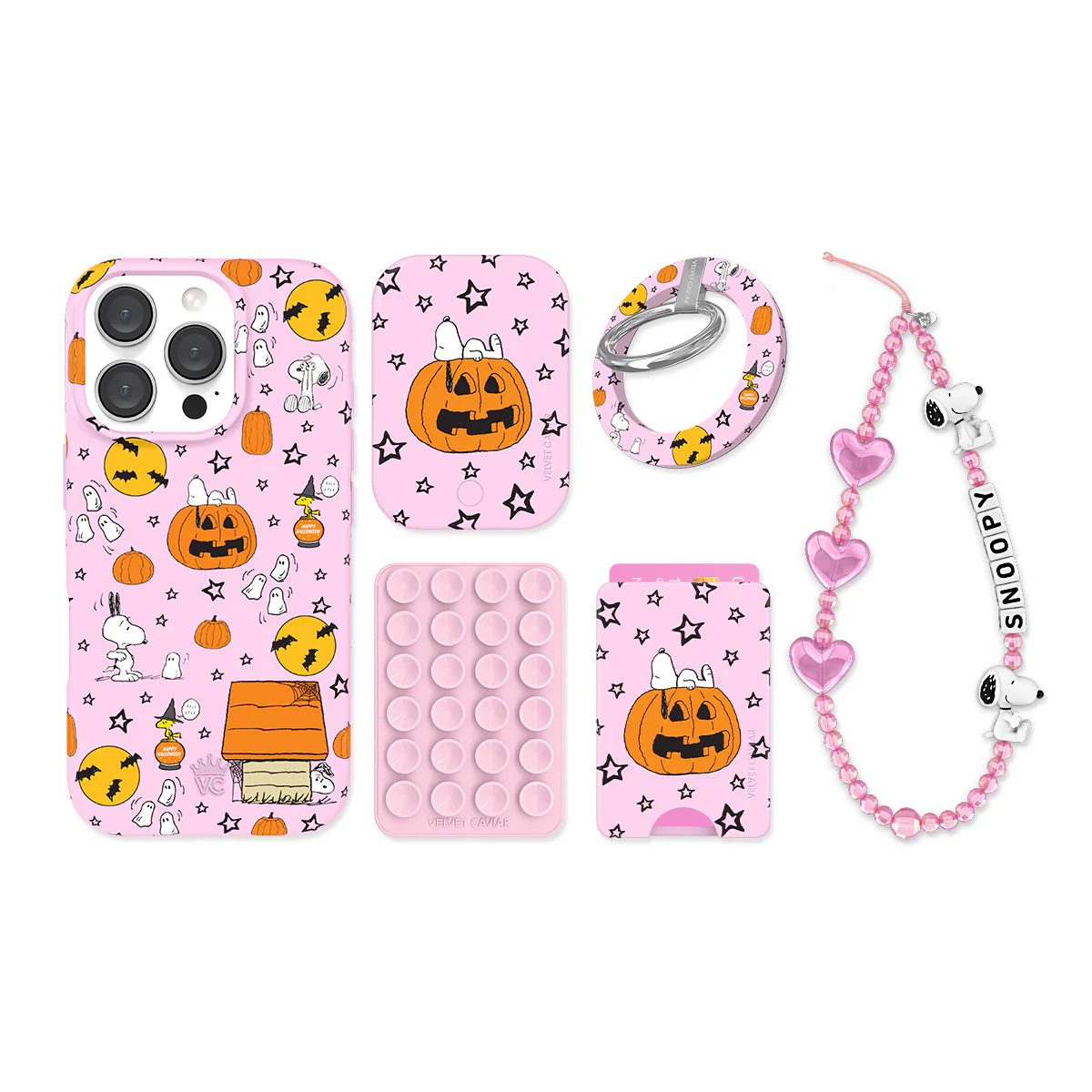 Snoopy Pink Pumpkins iPhone Bundle Set - Image 7