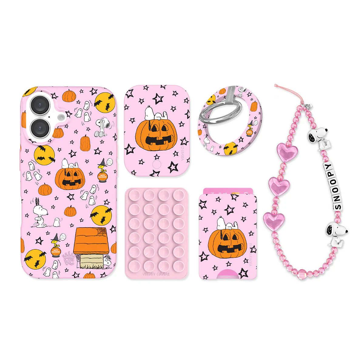 Snoopy Pink Pumpkins iPhone Bundle Set - Image 8