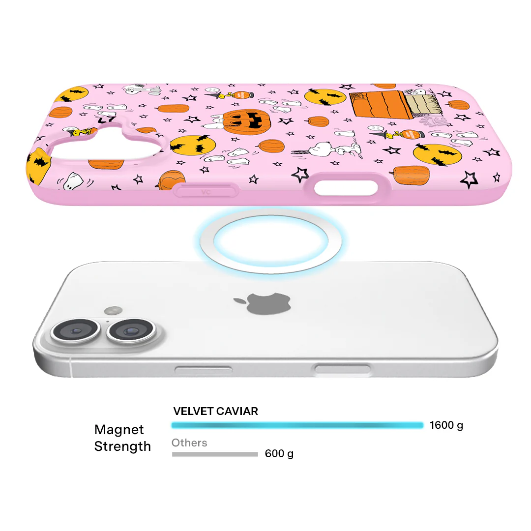 Snoopy Pink Pumpkins iPhone Case - Image 104