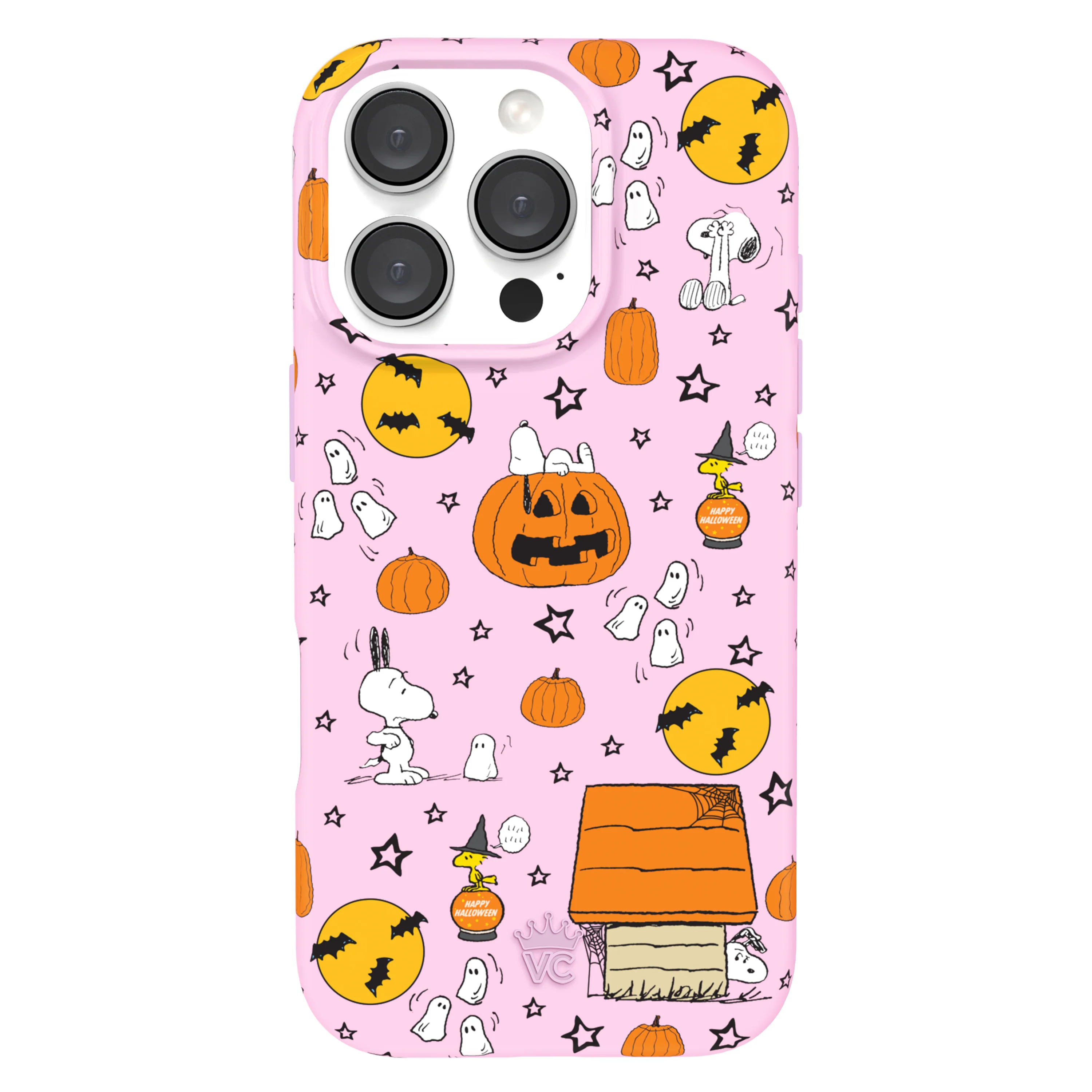 Snoopy Pink Pumpkins iPhone Case - Image 11