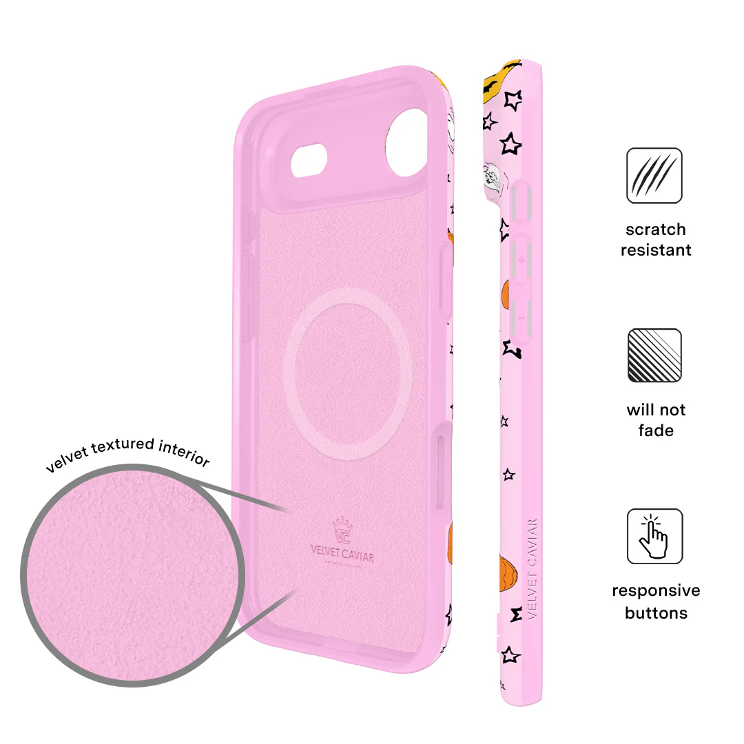 Snoopy Pink Pumpkins iPhone Case - Image 110
