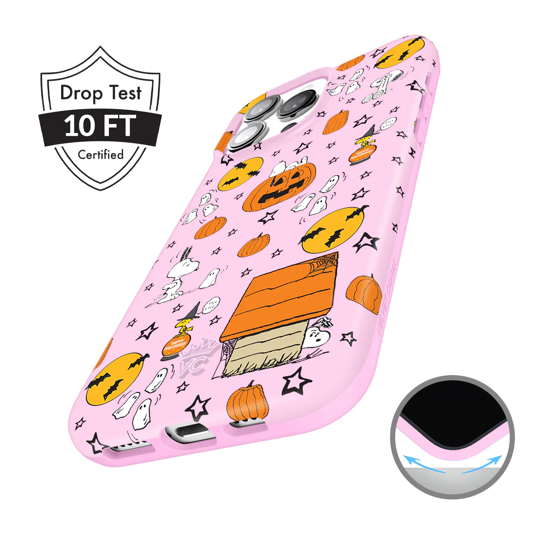 Snoopy Pink Pumpkins iPhone Case - Image 14