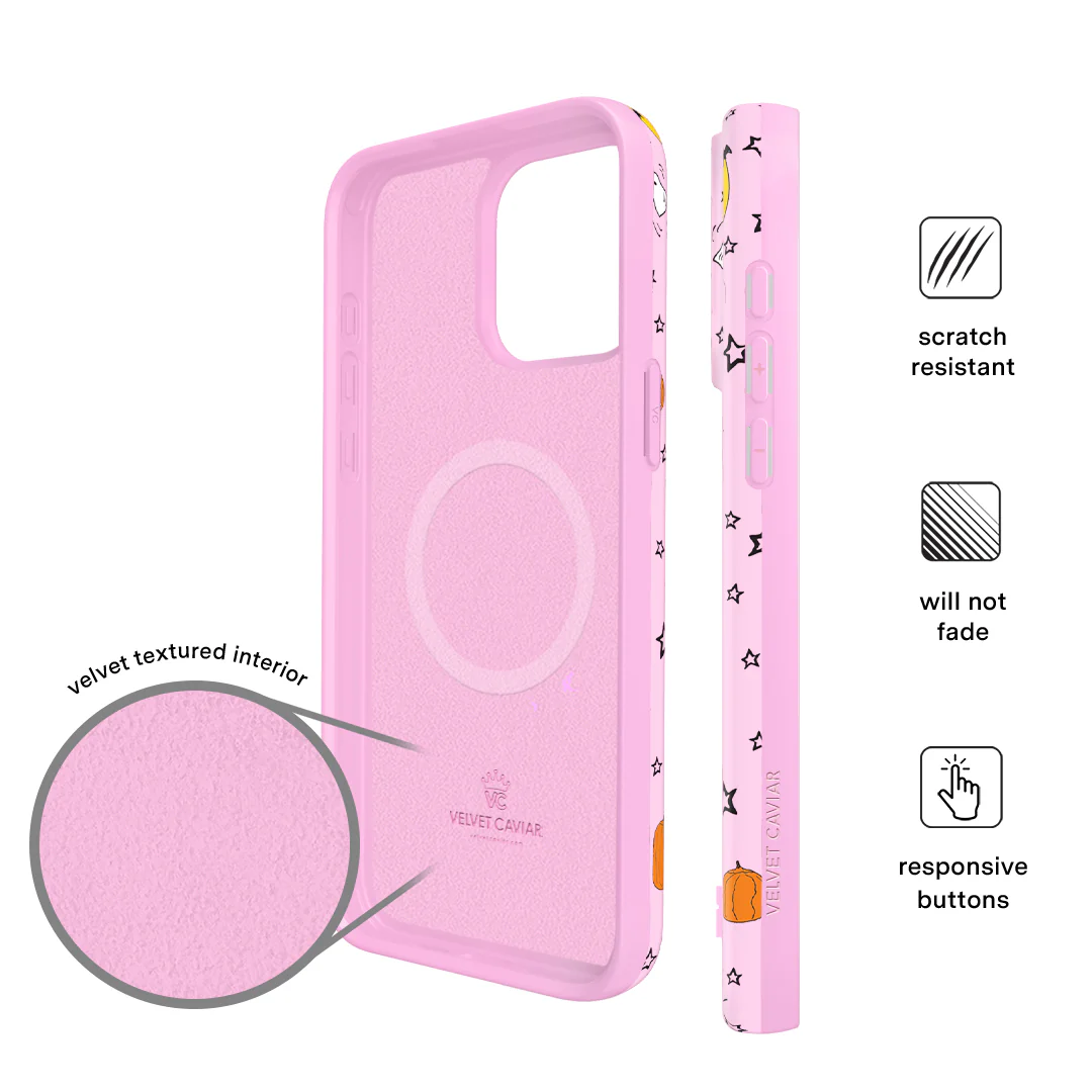 Snoopy Pink Pumpkins iPhone Case - Image 35