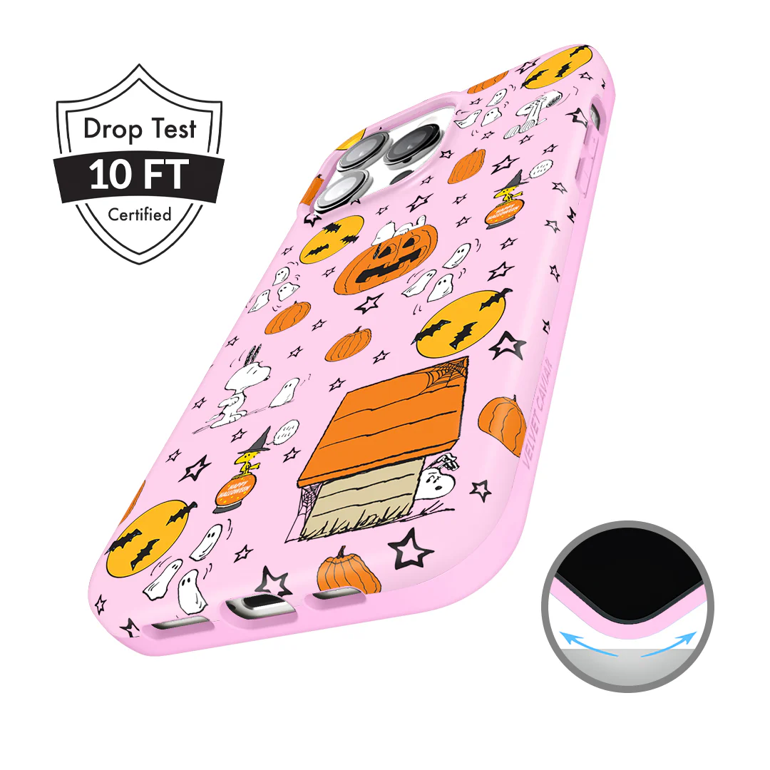 Snoopy Pink Pumpkins iPhone Case - Image 79