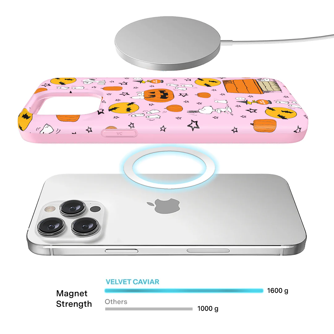 Snoopy Pink Pumpkins iPhone Case - Image 83