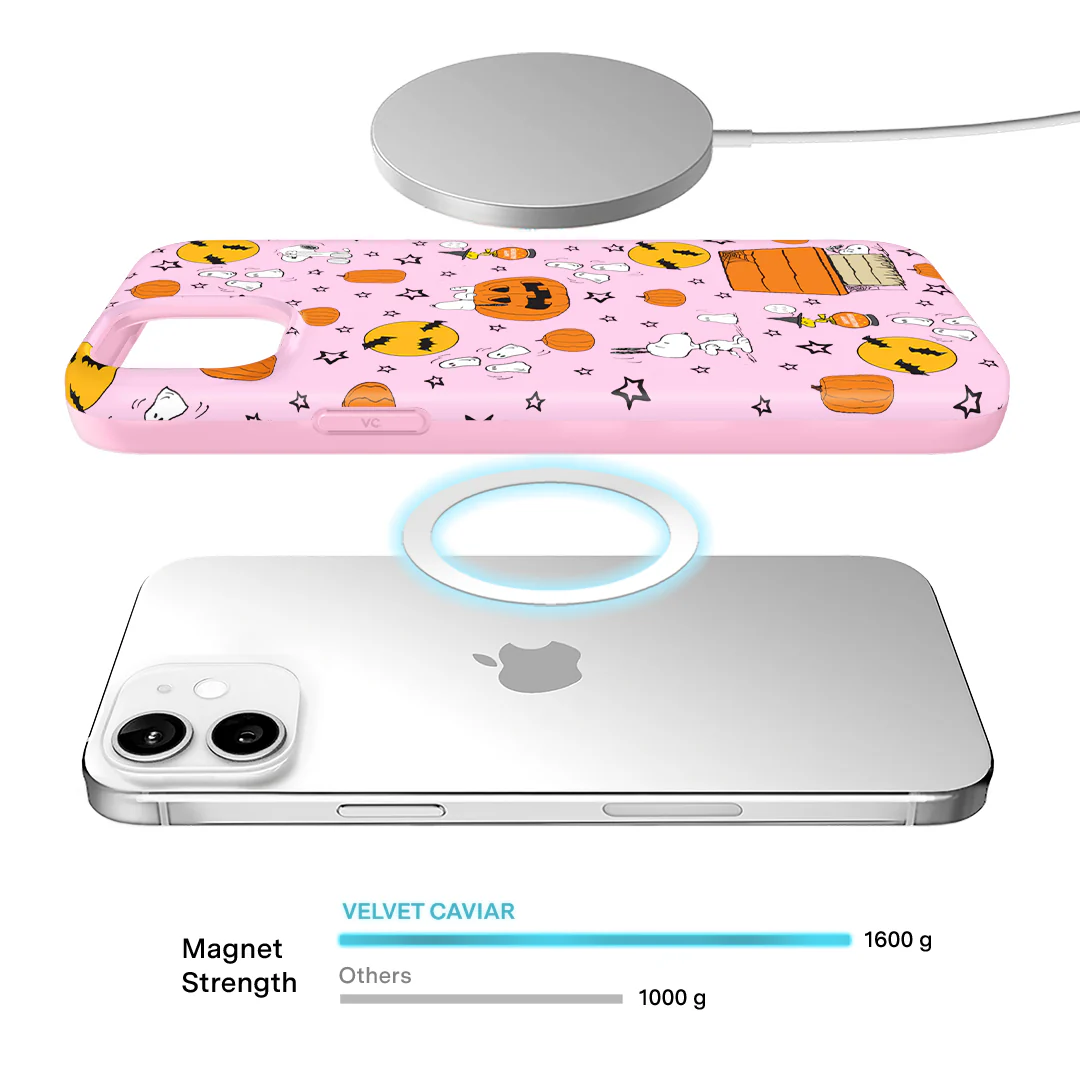 Snoopy Pink Pumpkins iPhone Case - Image 88