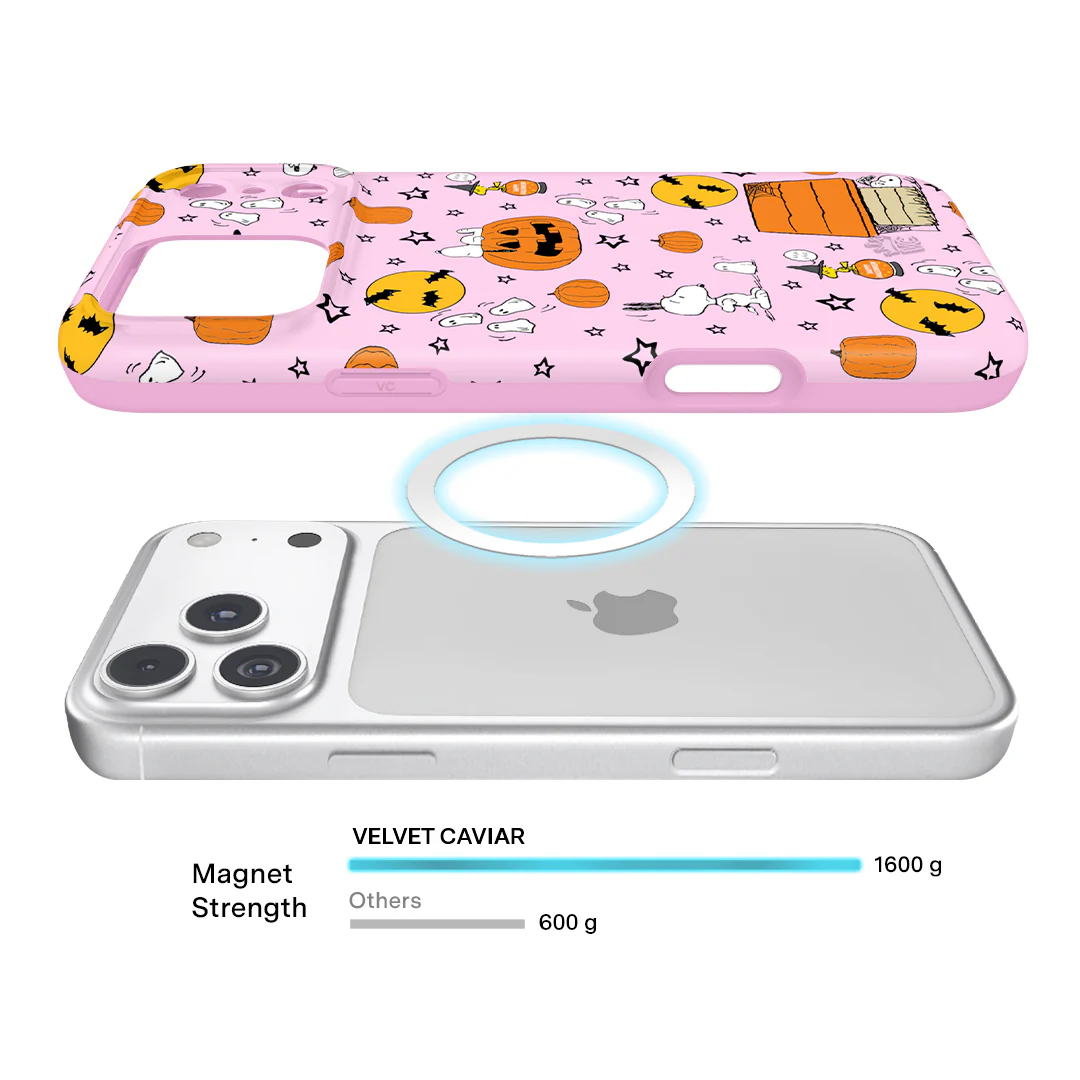 Snoopy Pink Pumpkins iPhone Case - Image 94