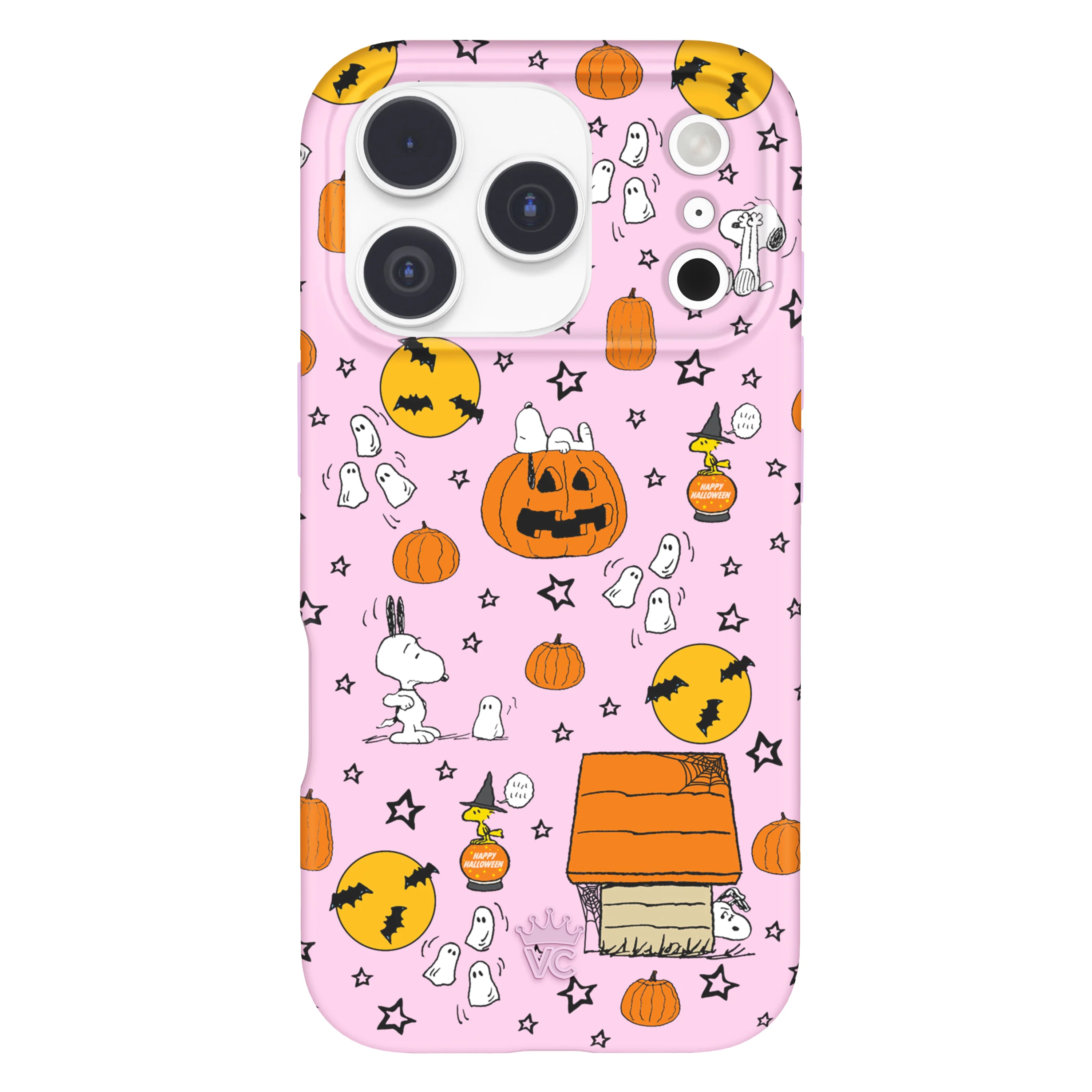 Snoopy Pink Pumpkins iPhone Case - Image 96
