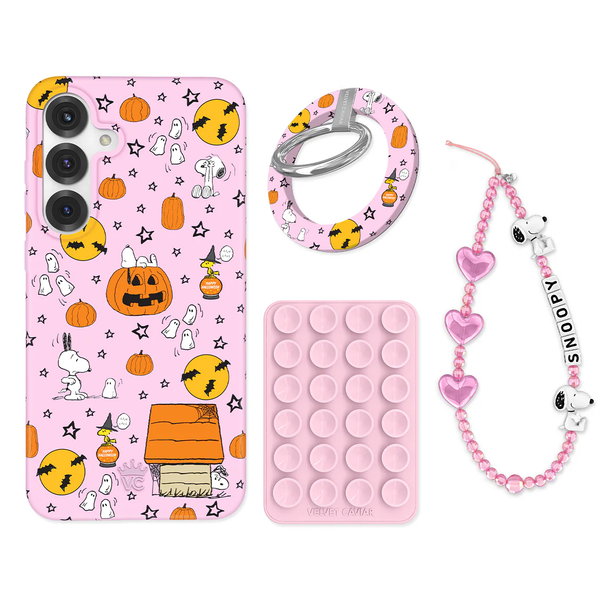Snoopy Pink Pumpkins Samsung Bundle Set - Image 2