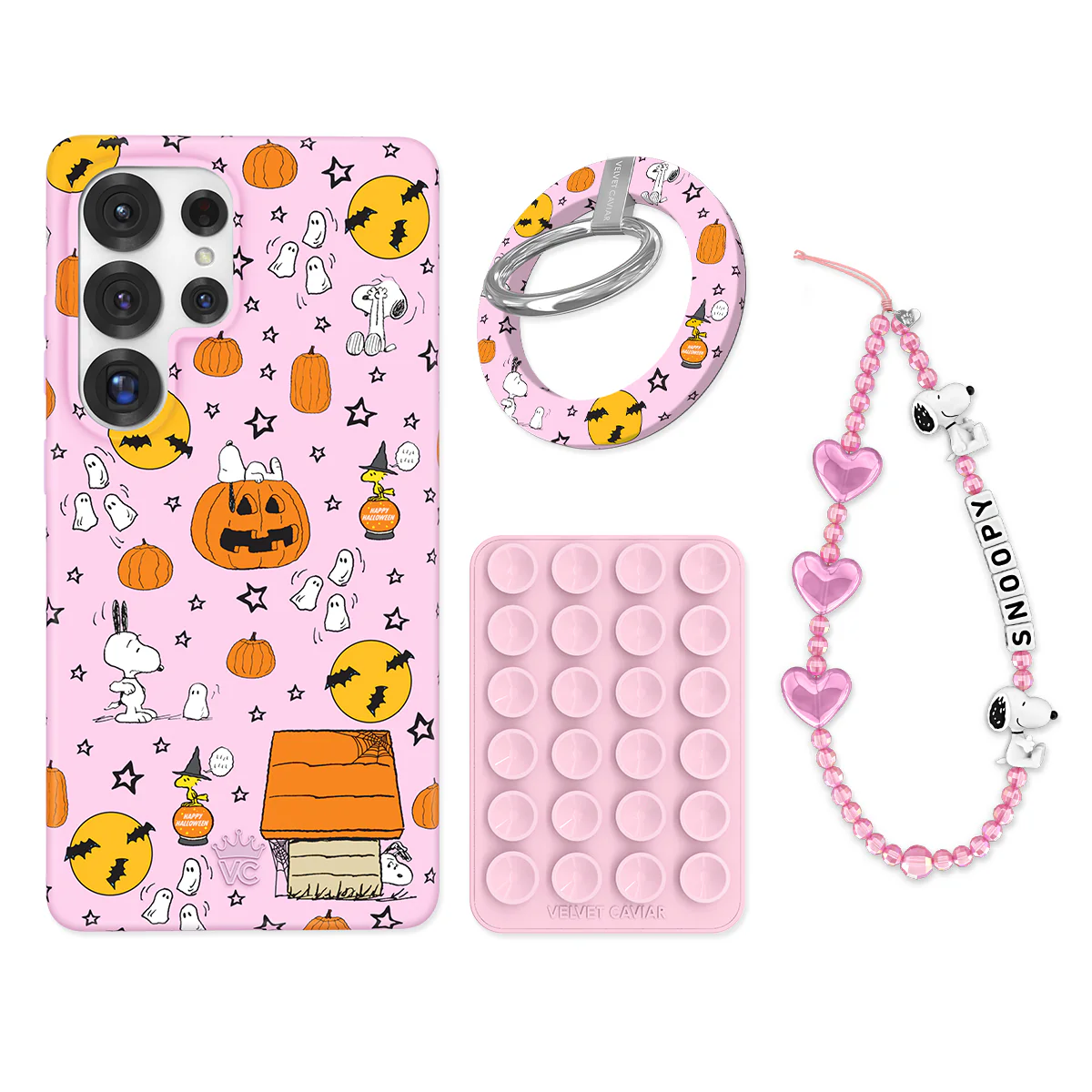Snoopy Pink Pumpkins Samsung Bundle Set - Image 3