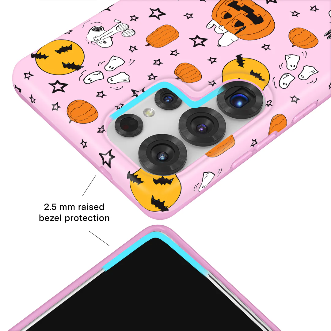 Snoopy Pink Pumpkins Samsung Case - Image 12