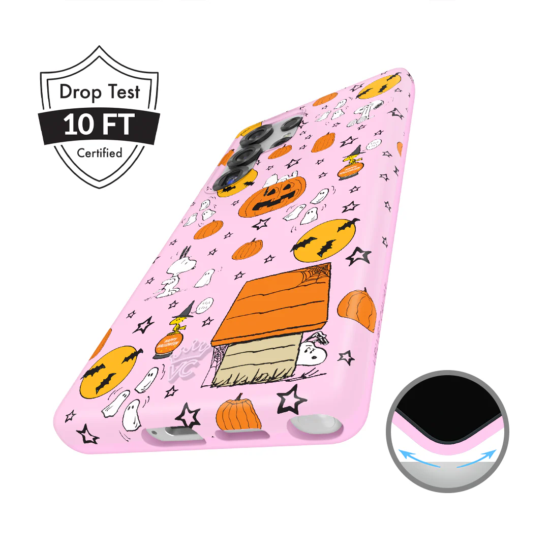 Snoopy Pink Pumpkins Samsung Case - Image 14