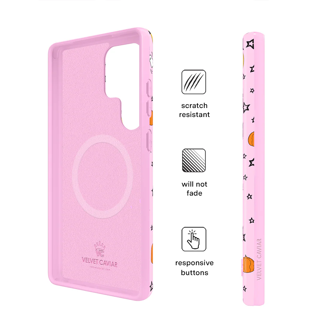 Snoopy Pink Pumpkins Samsung Case - Image 15