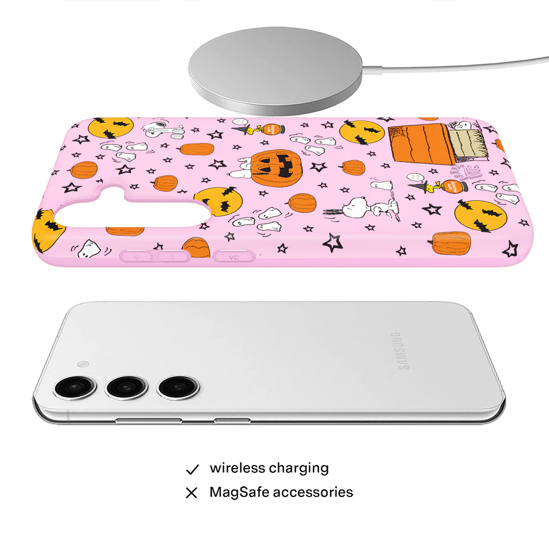Snoopy Pink Pumpkins Samsung Case - Image 18