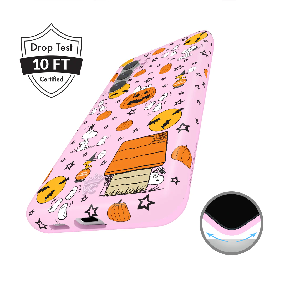 Snoopy Pink Pumpkins Samsung Case - Image 19