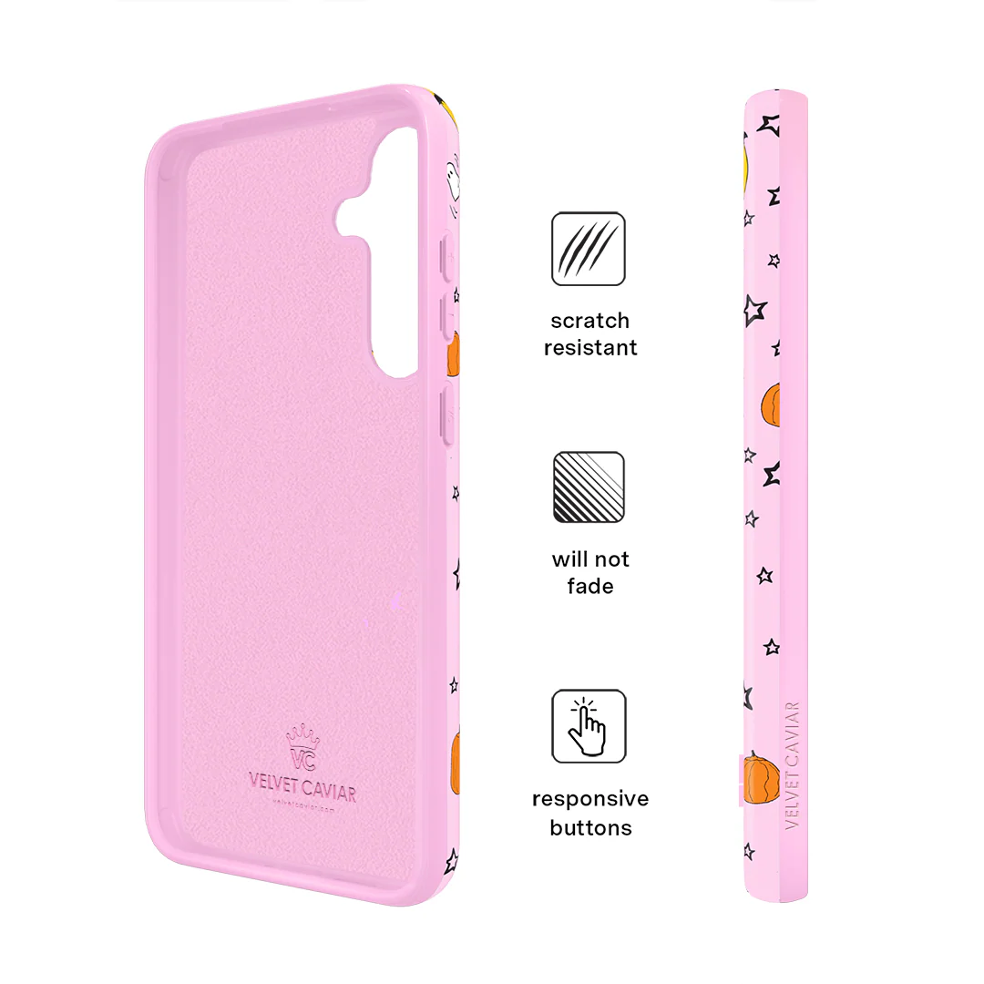 Snoopy Pink Pumpkins Samsung Case - Image 25