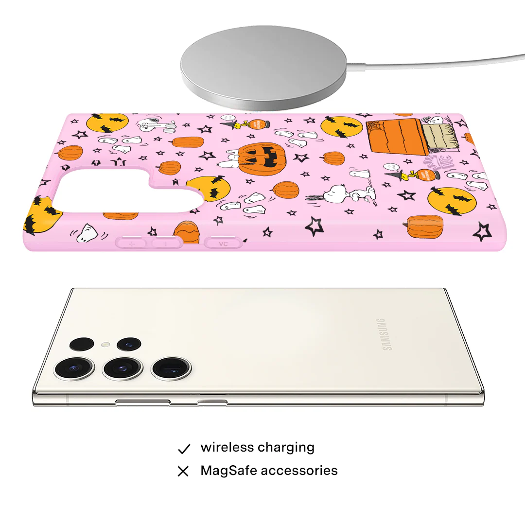 Snoopy Pink Pumpkins Samsung Case - Image 28