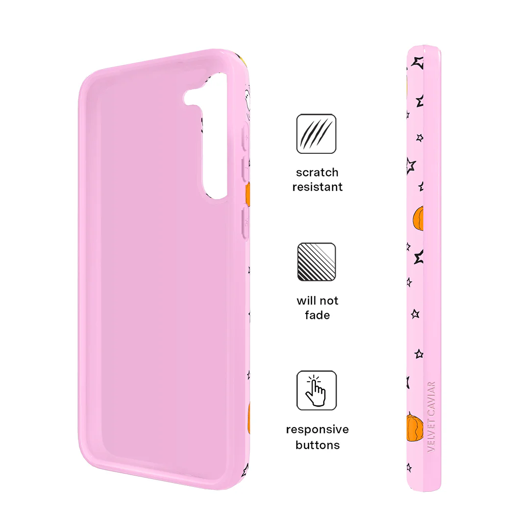 Snoopy Pink Pumpkins Samsung Case - Image 35