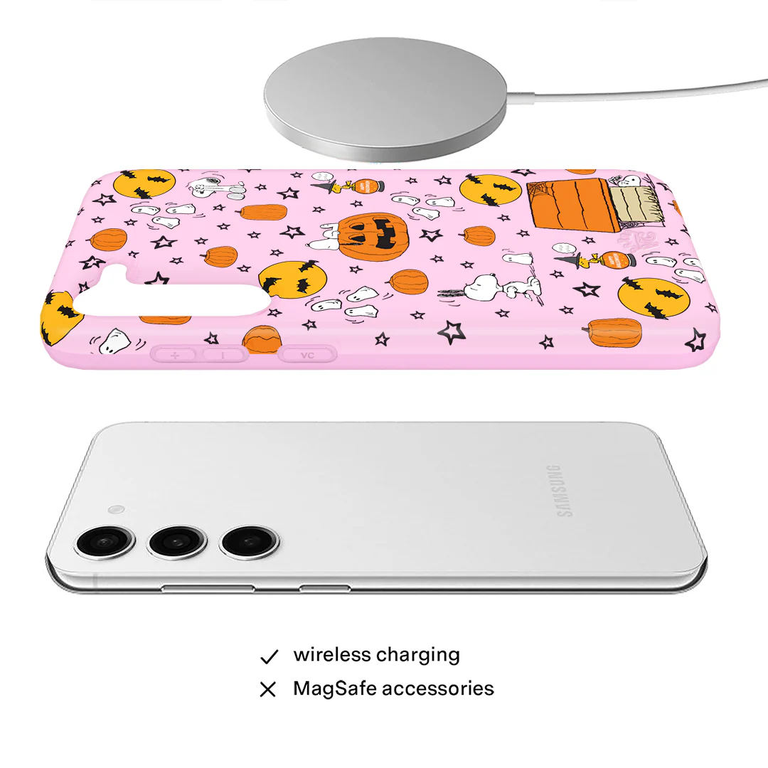 Snoopy Pink Pumpkins Samsung Case - Image 38