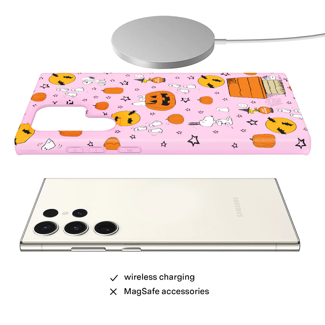Snoopy Pink Pumpkins Samsung Case - Image 43