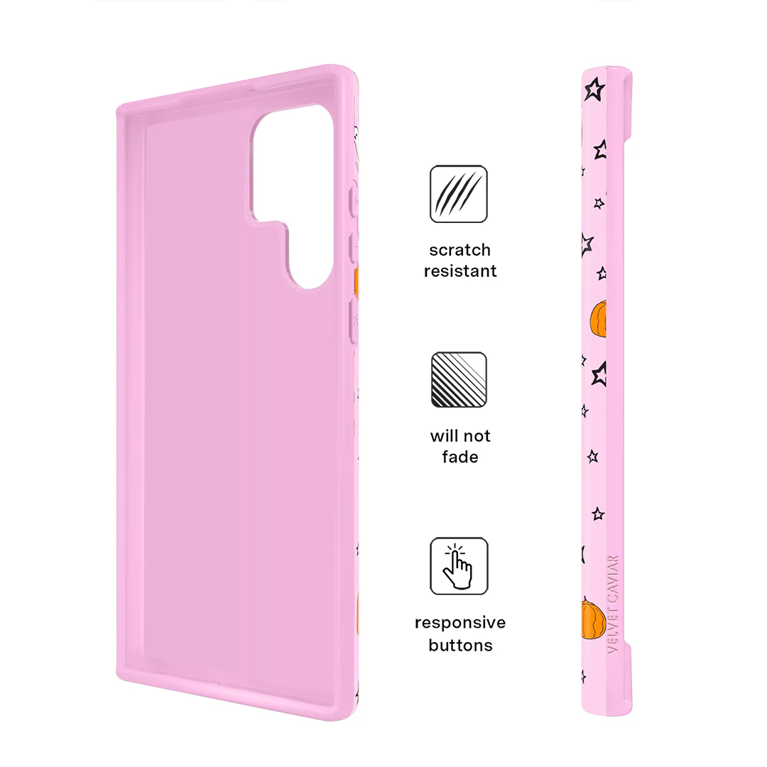 Snoopy Pink Pumpkins Samsung Case - Image 45