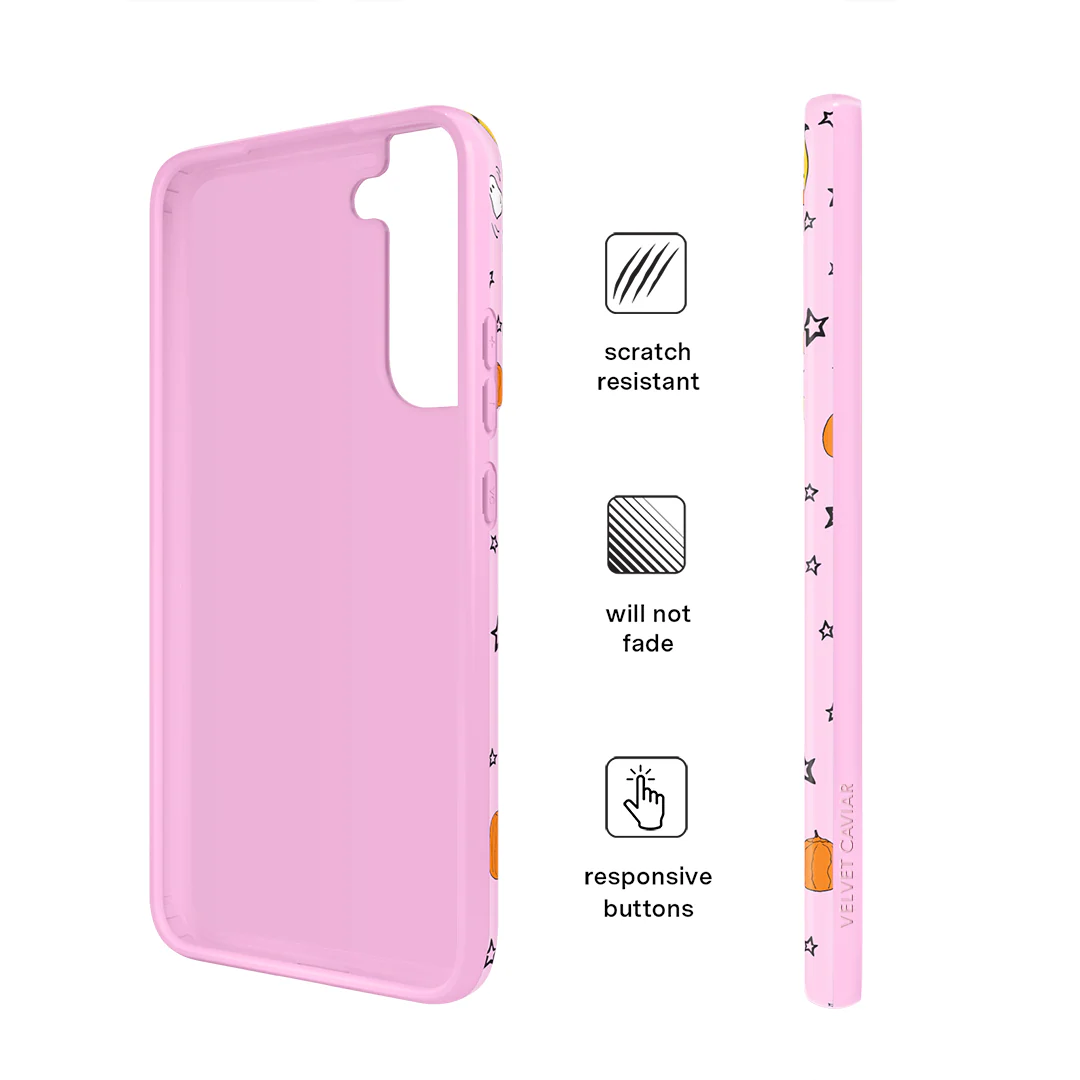 Snoopy Pink Pumpkins Samsung Case - Image 55