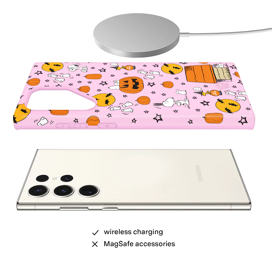 Snoopy Pink Pumpkins Samsung Case - Image 58