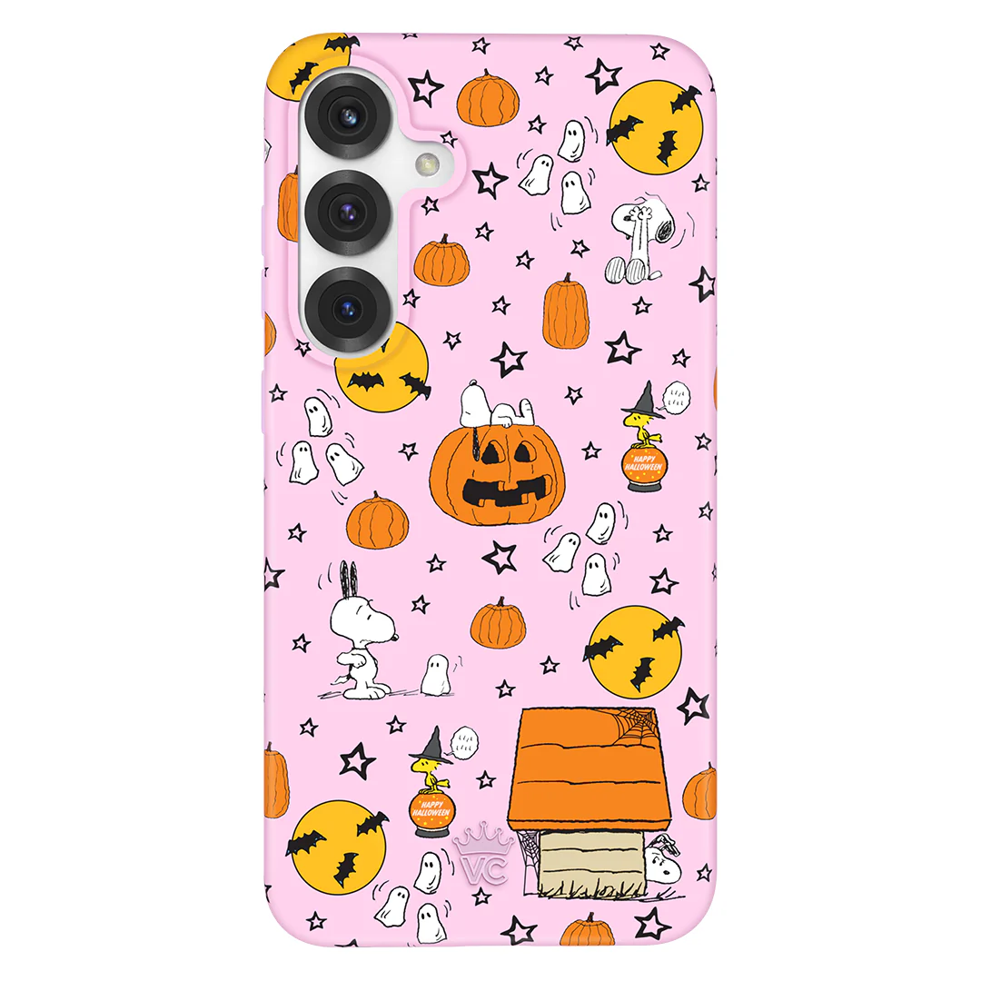 Snoopy Pink Pumpkins Samsung Case - Image 6