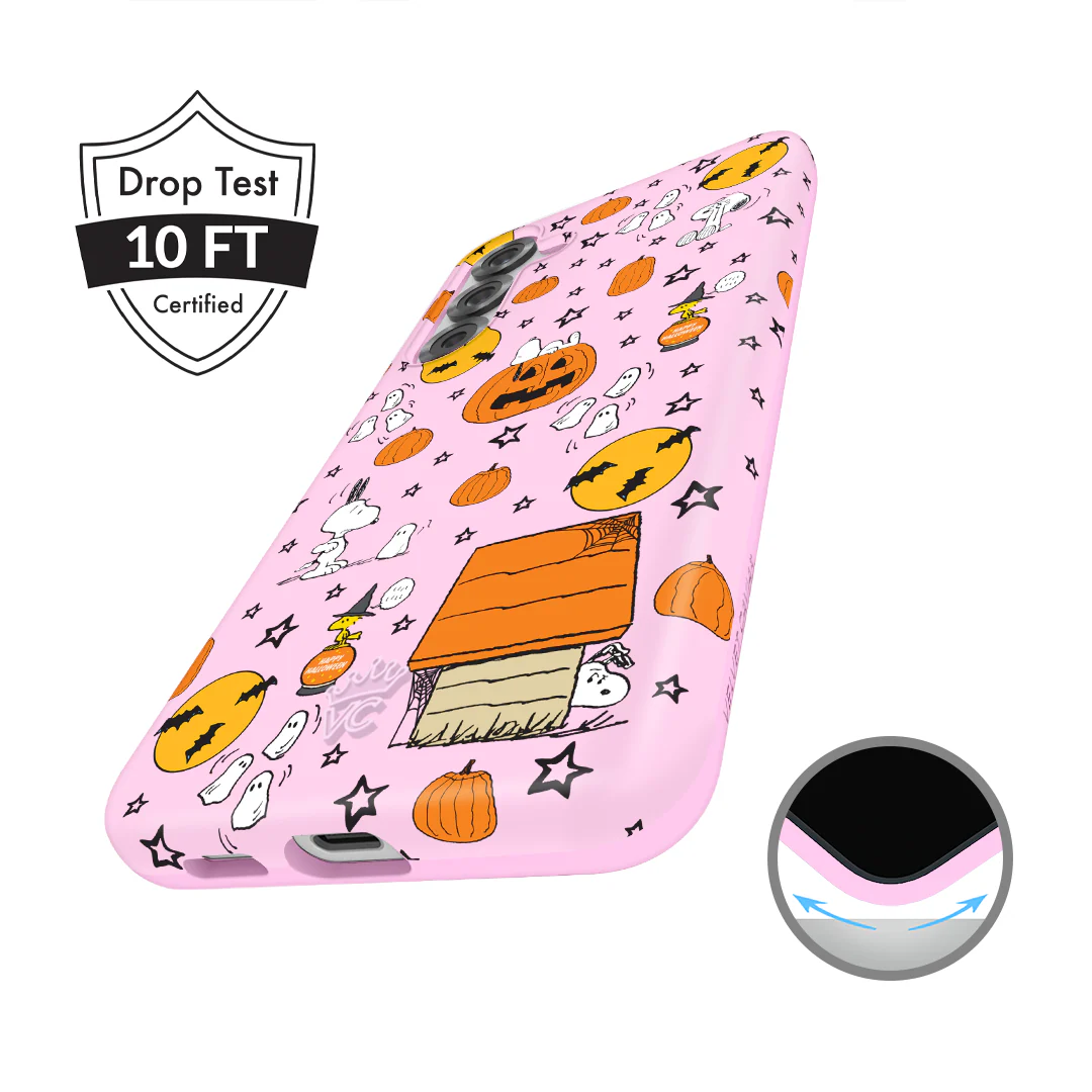 Snoopy Pink Pumpkins Samsung Case - Image 9