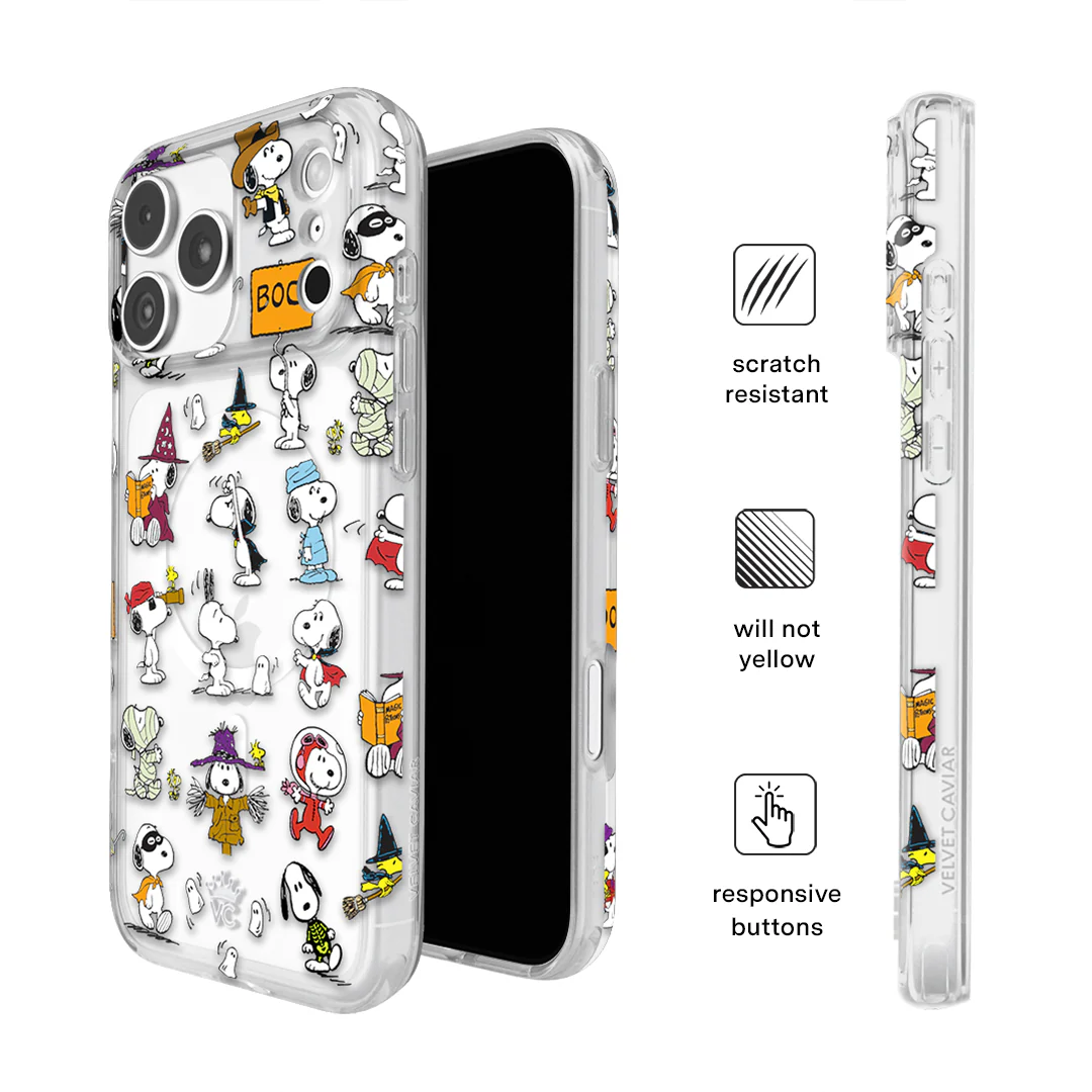 Snoopy Spooky Moods iPhone Case - Image 105
