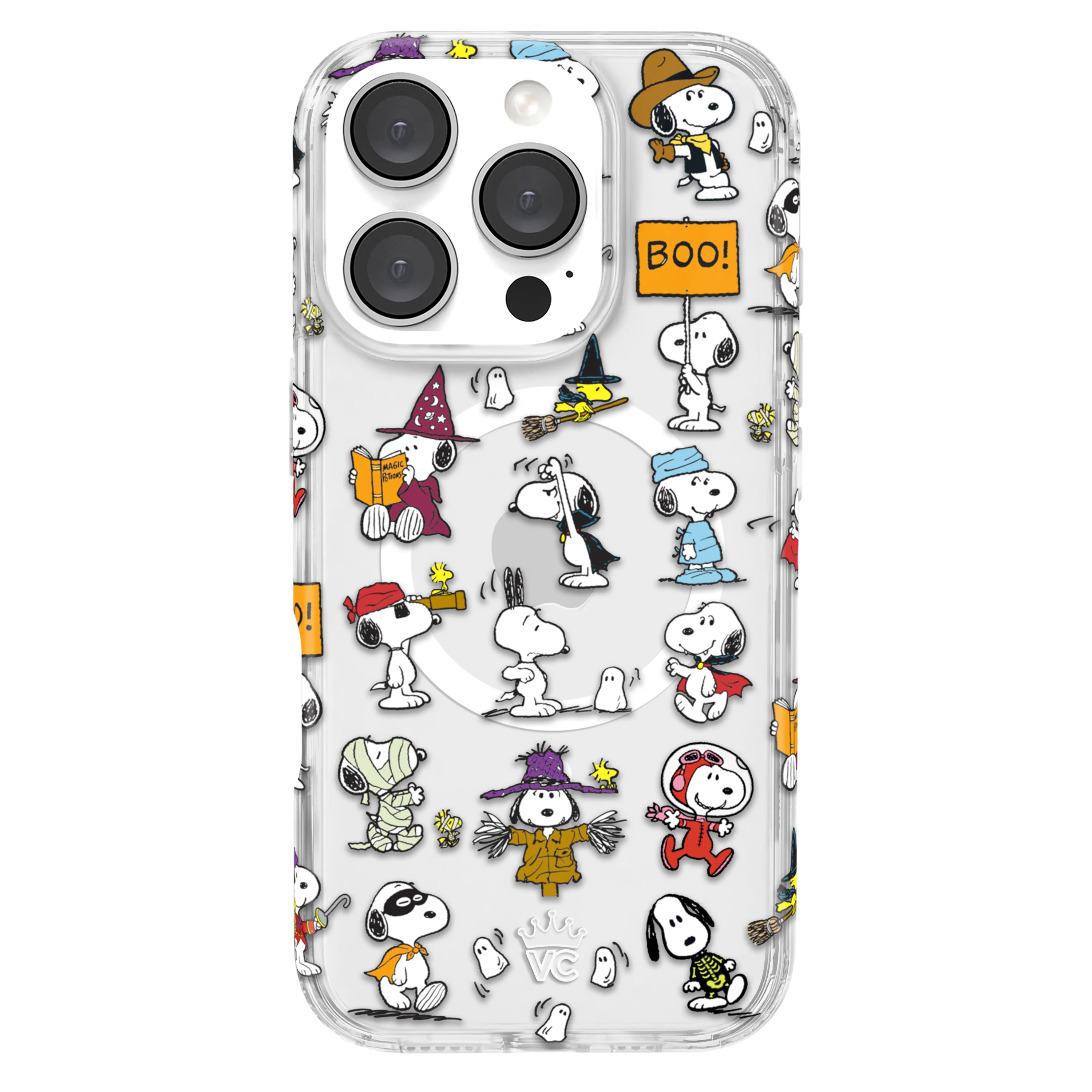Snoopy Spooky Moods iPhone Case - Image 11