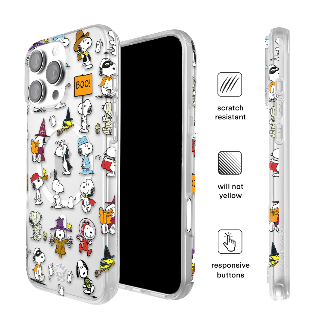 Snoopy Spooky Moods iPhone Case - Image 15