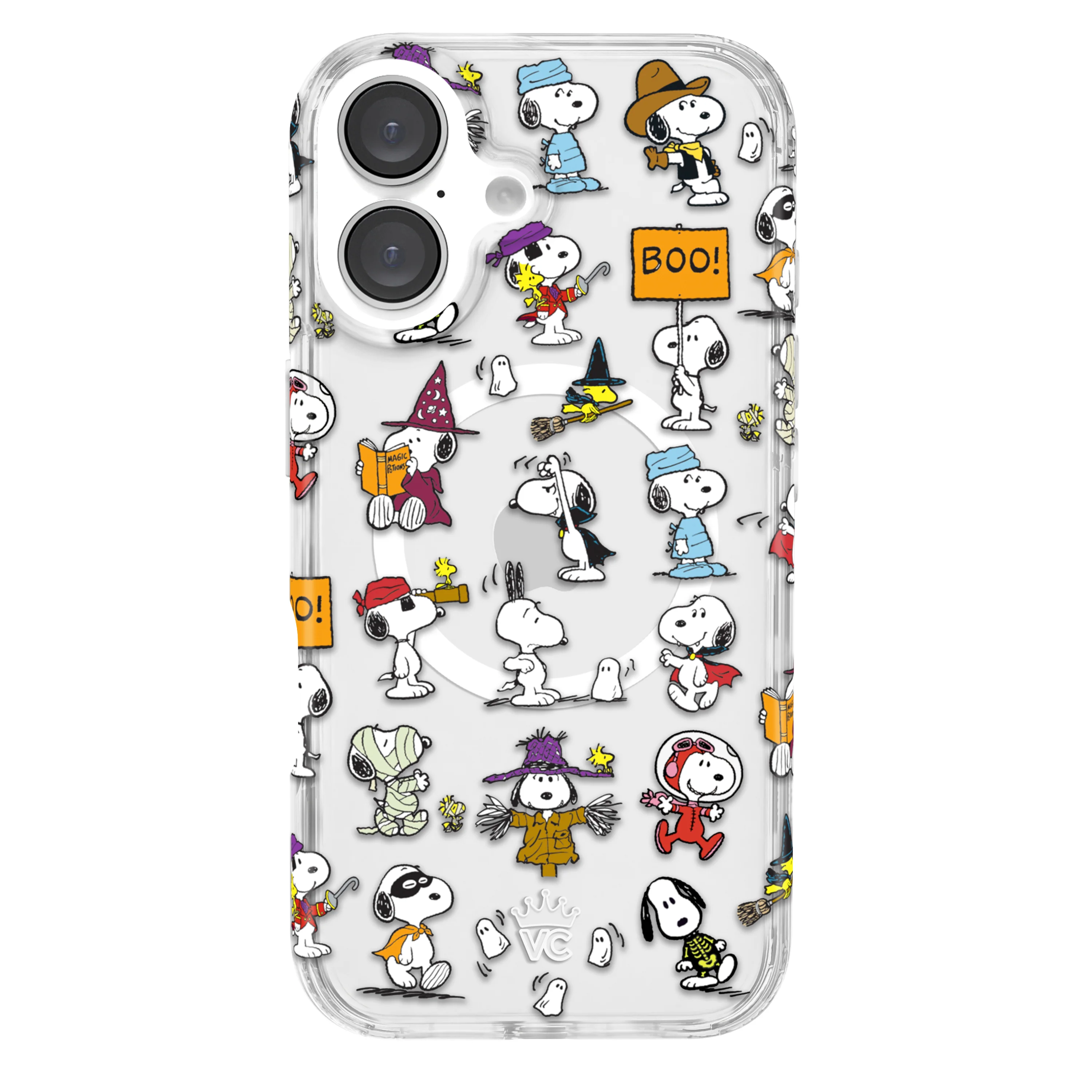 Snoopy Spooky Moods iPhone Case - Image 16