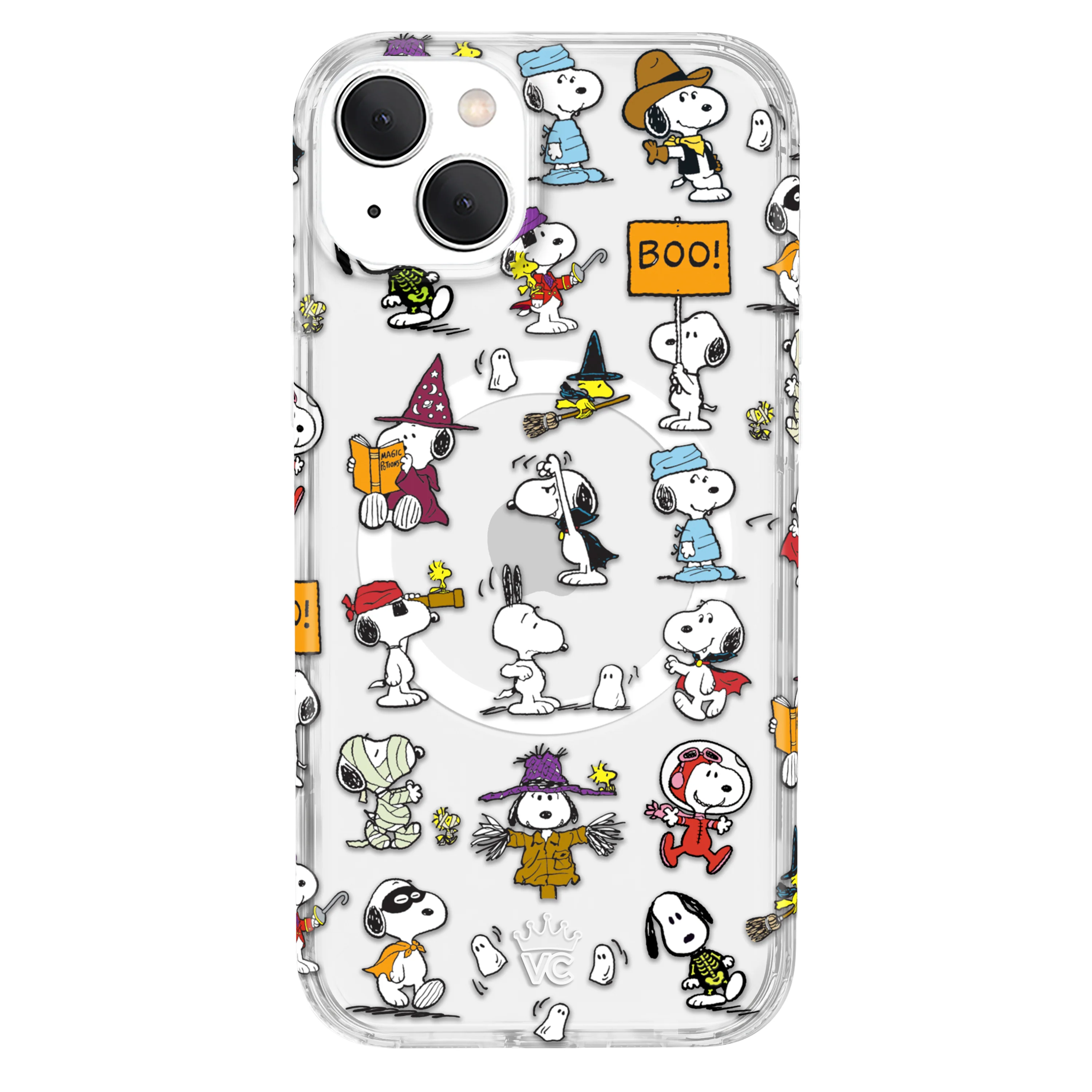 Snoopy Spooky Moods iPhone Case - Image 21
