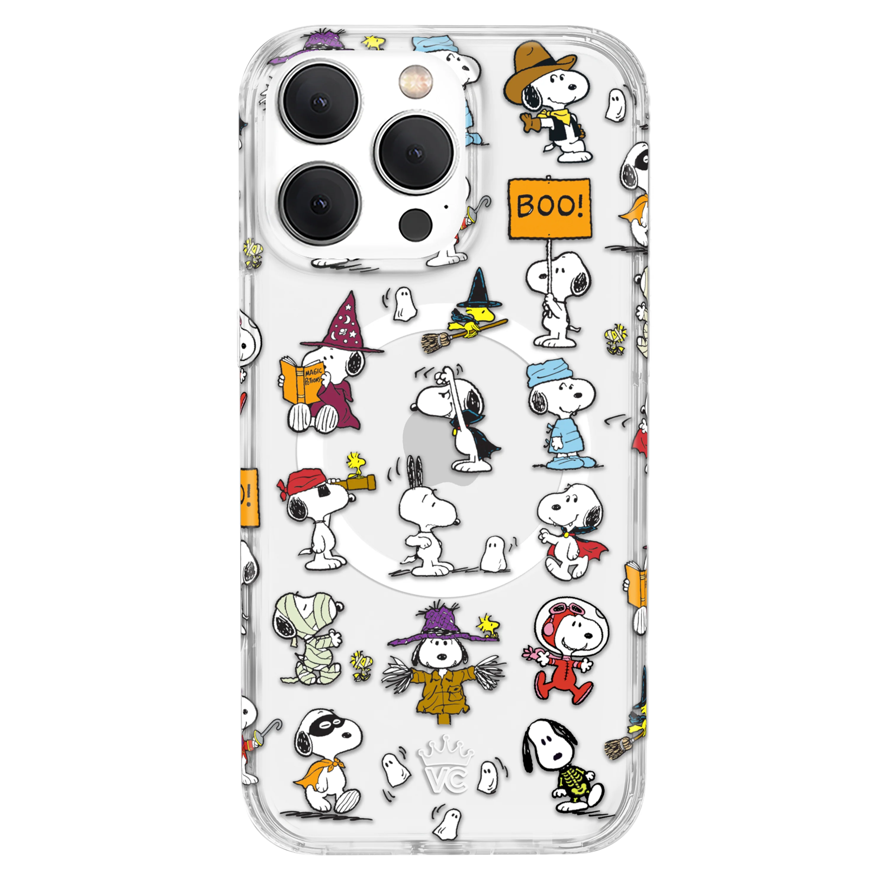 Snoopy Spooky Moods iPhone Case - Image 26