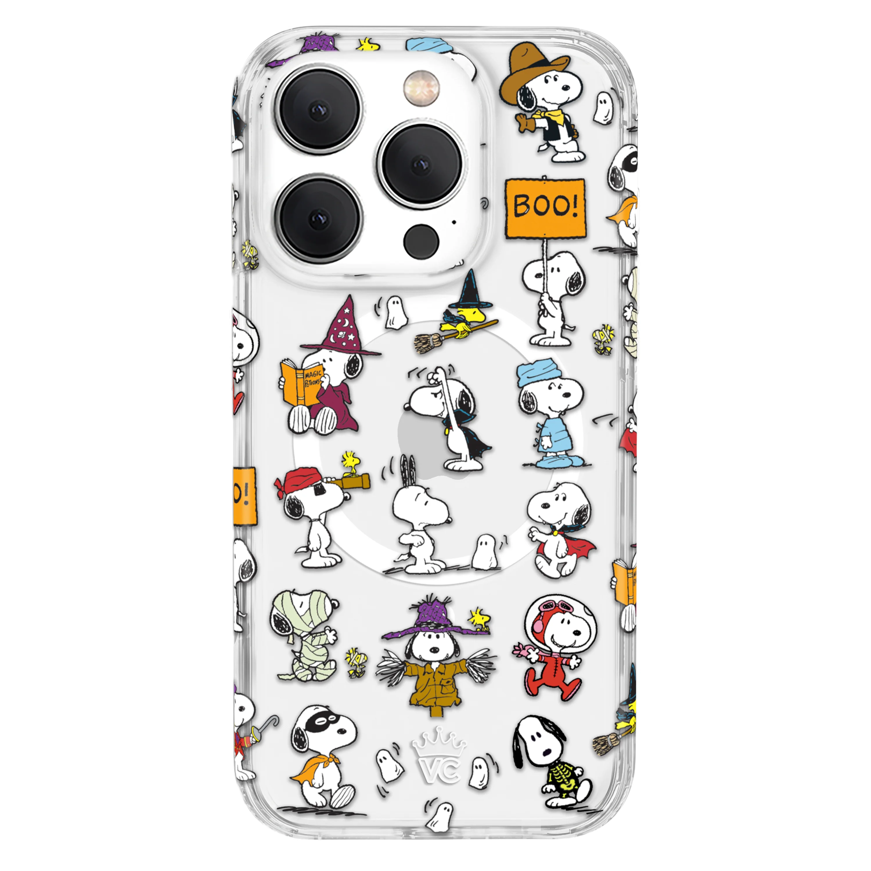 Snoopy Spooky Moods iPhone Case - Image 31