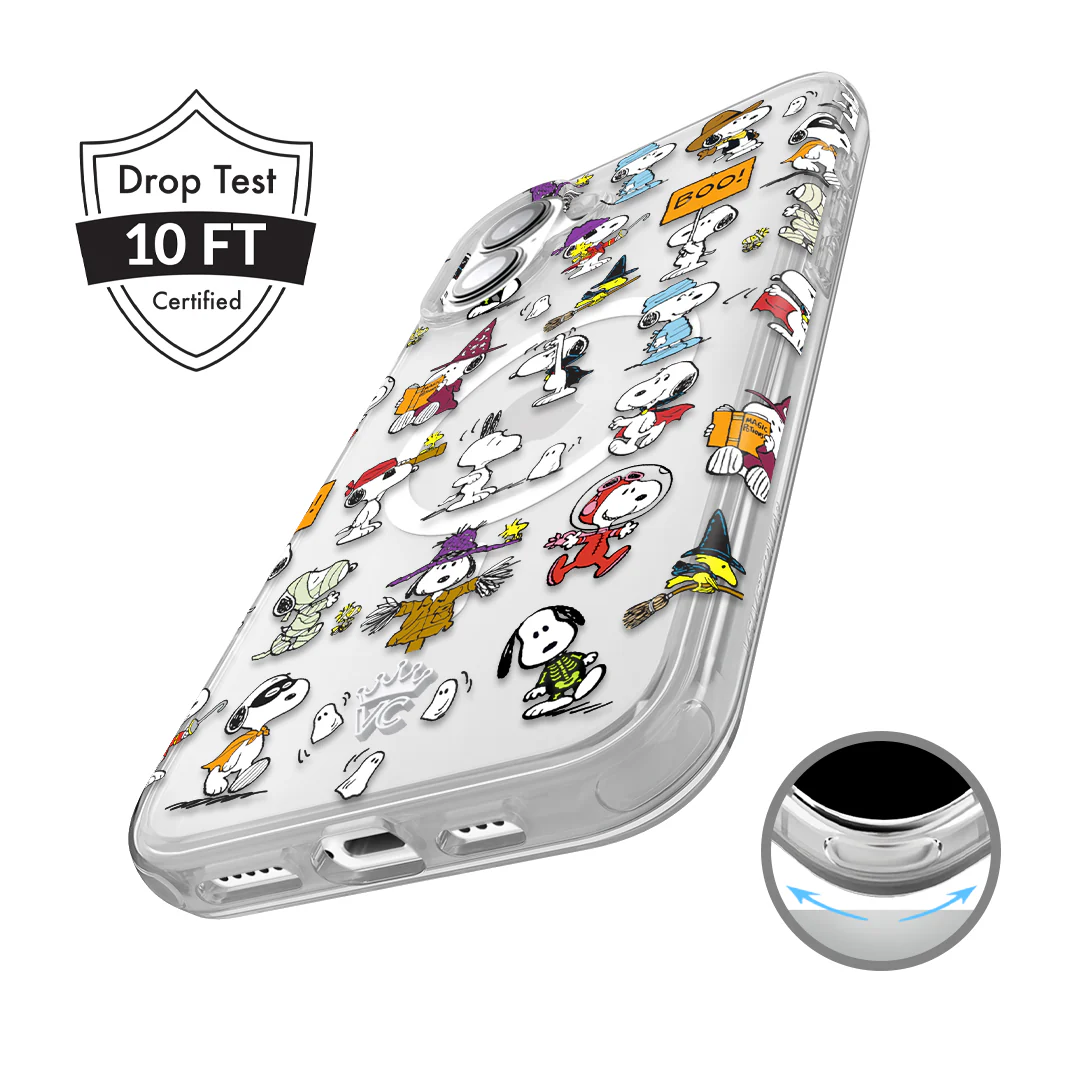 Snoopy Spooky Moods iPhone Case - Image 4