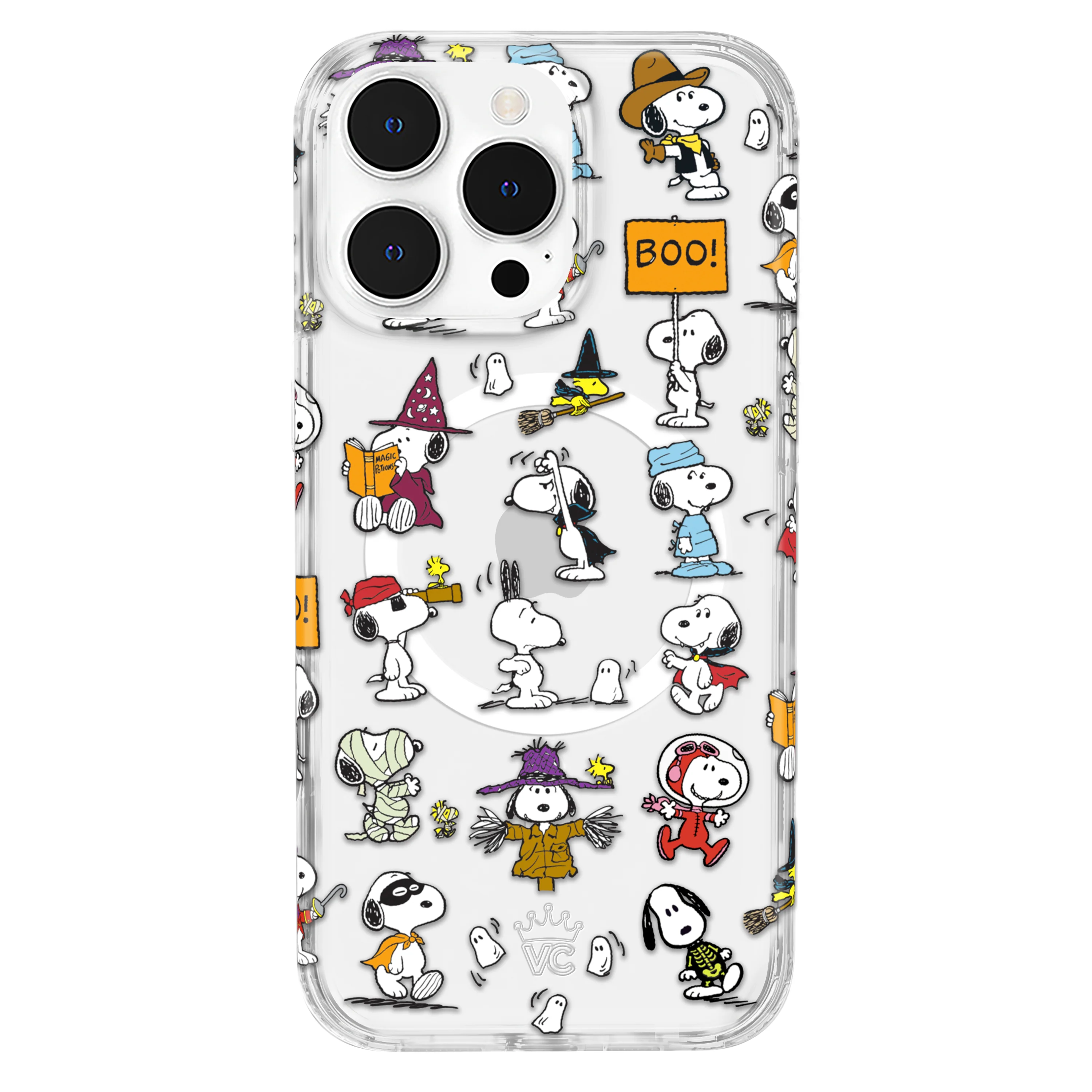 Snoopy Spooky Moods iPhone Case - Image 41