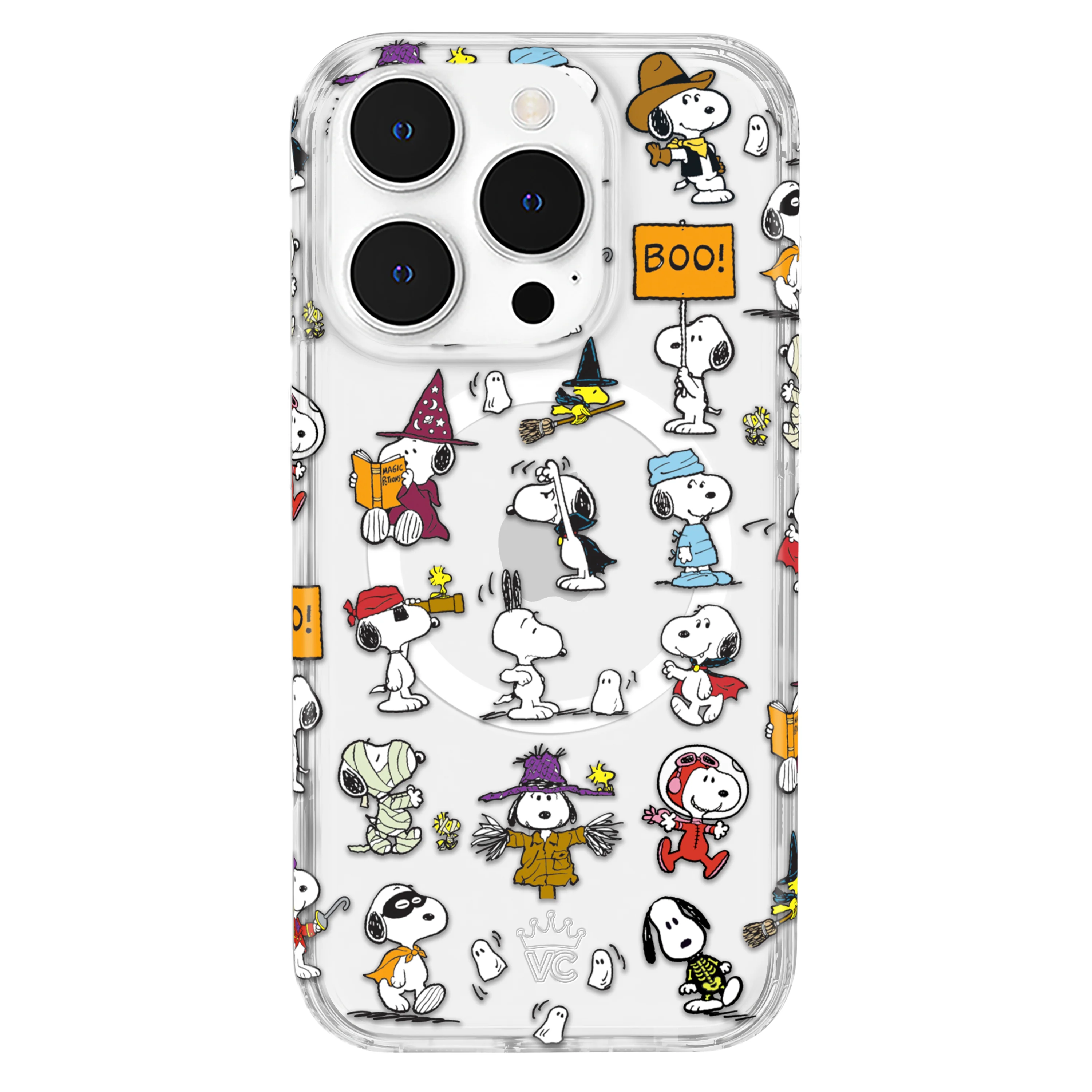 Snoopy Spooky Moods iPhone Case - Image 51