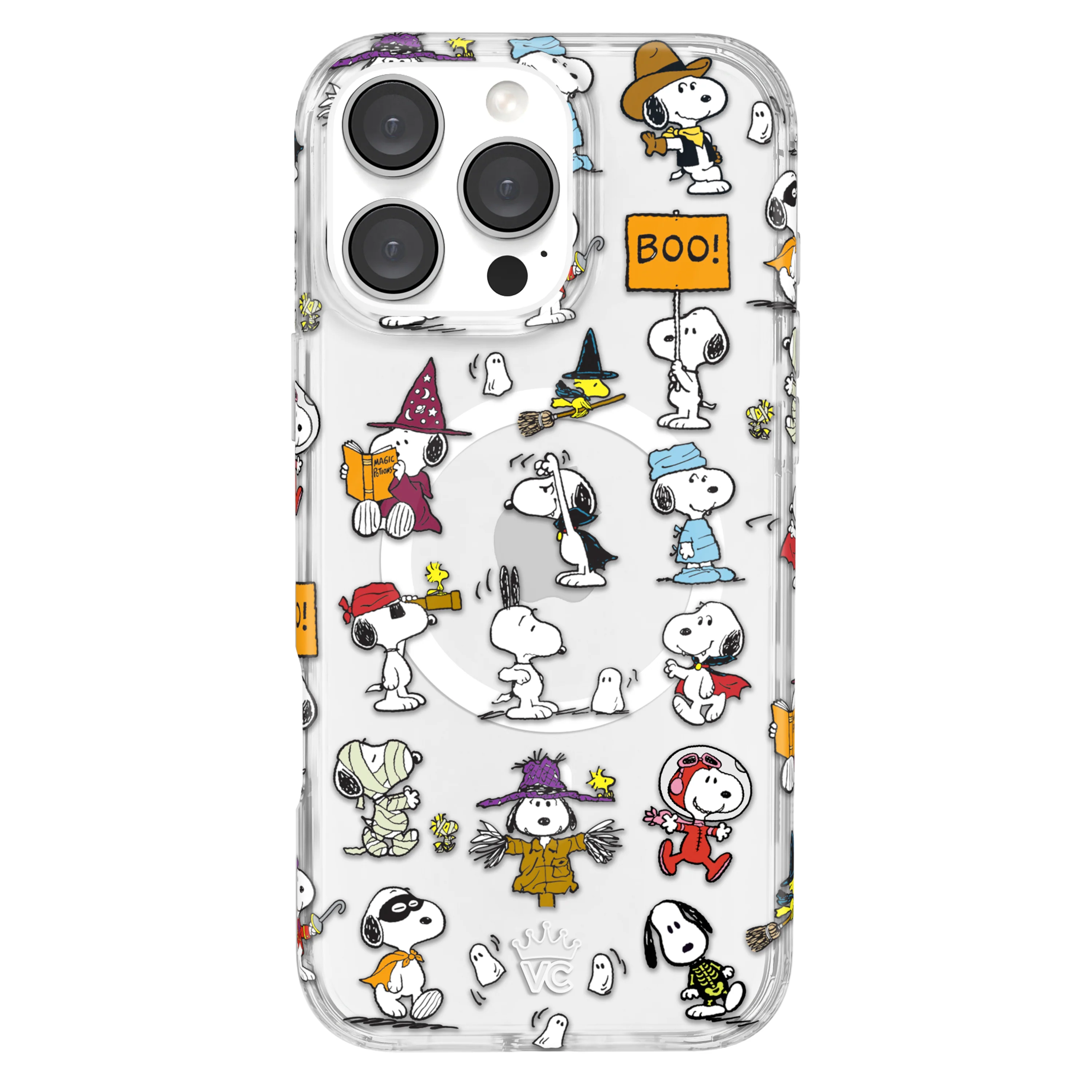 Snoopy Spooky Moods iPhone Case - Image 6