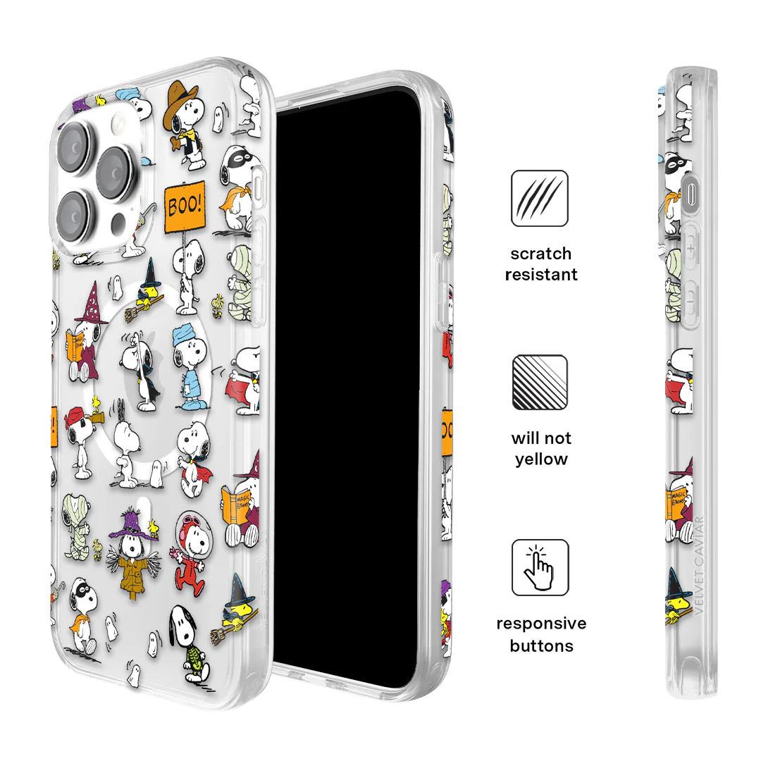 Snoopy Spooky Moods iPhone Case - Image 80