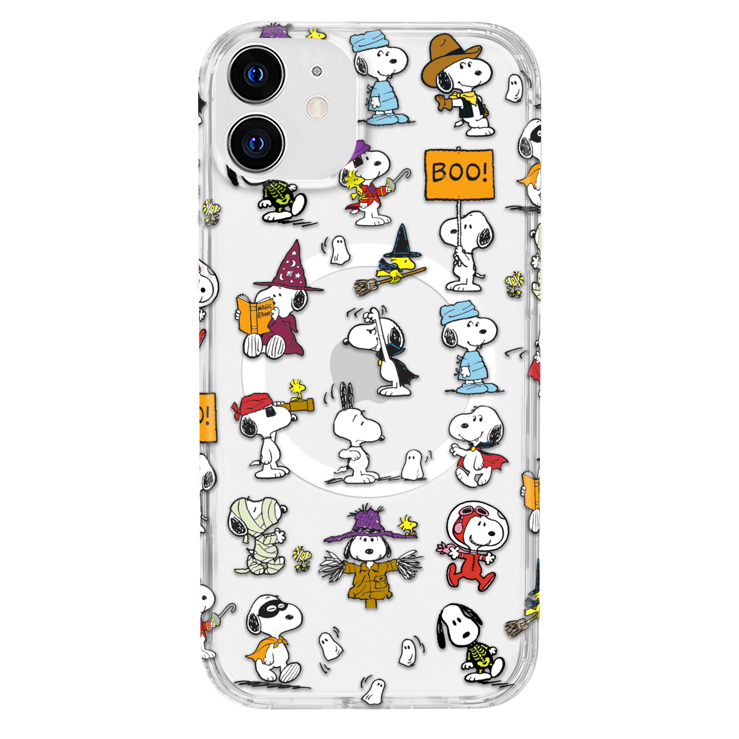 Snoopy Spooky Moods iPhone Case - Image 86